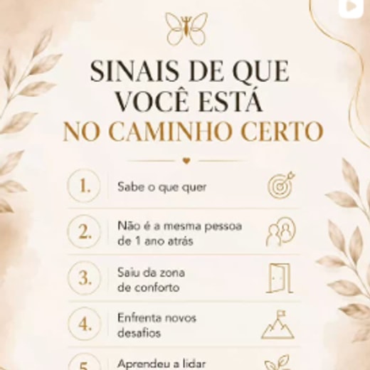 Publicação: sinais de que você está no caminho certo.